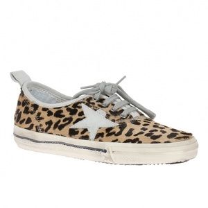 Golden Goose California Leopard Pony Hair
